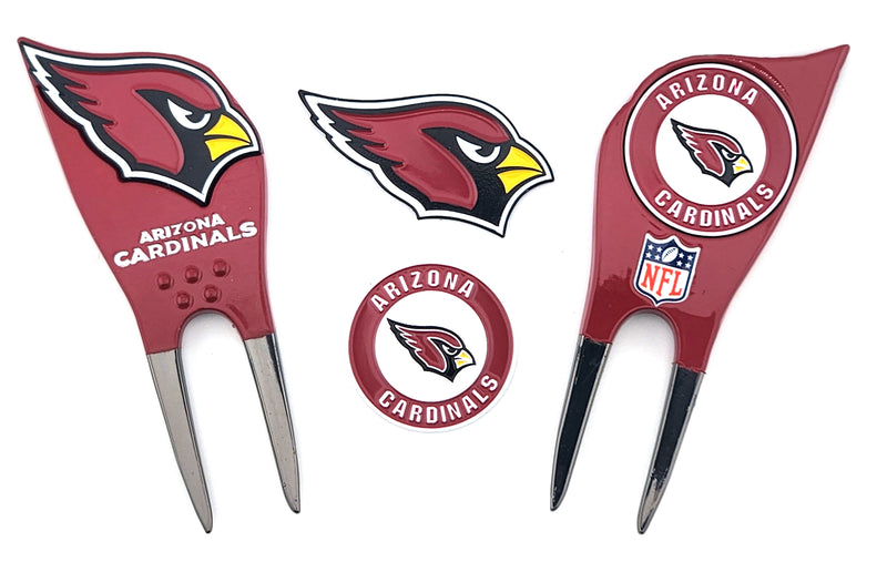 Arizona Cardinals 2 Ballmarker Divot Tool