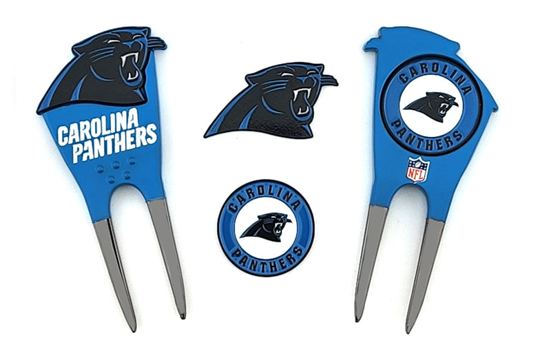 Carolina Panthers 2 Ballmarker Divot Tool