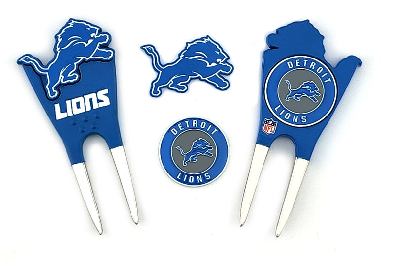 Detroit Lions 2 Ballmarker Divot Tool