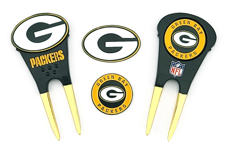 Green Bay Packers 2 Ballmarker Divot Tool