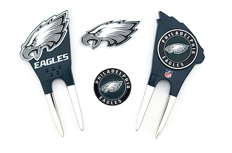 Philadelphia Eagles 2 Ballmarker Divot Tool