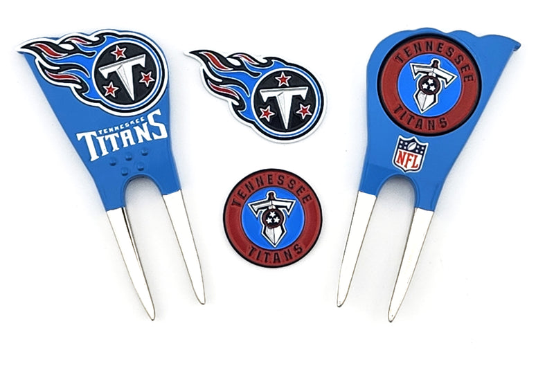 Tennessee Titans 2 Ballmarker Divot Tool